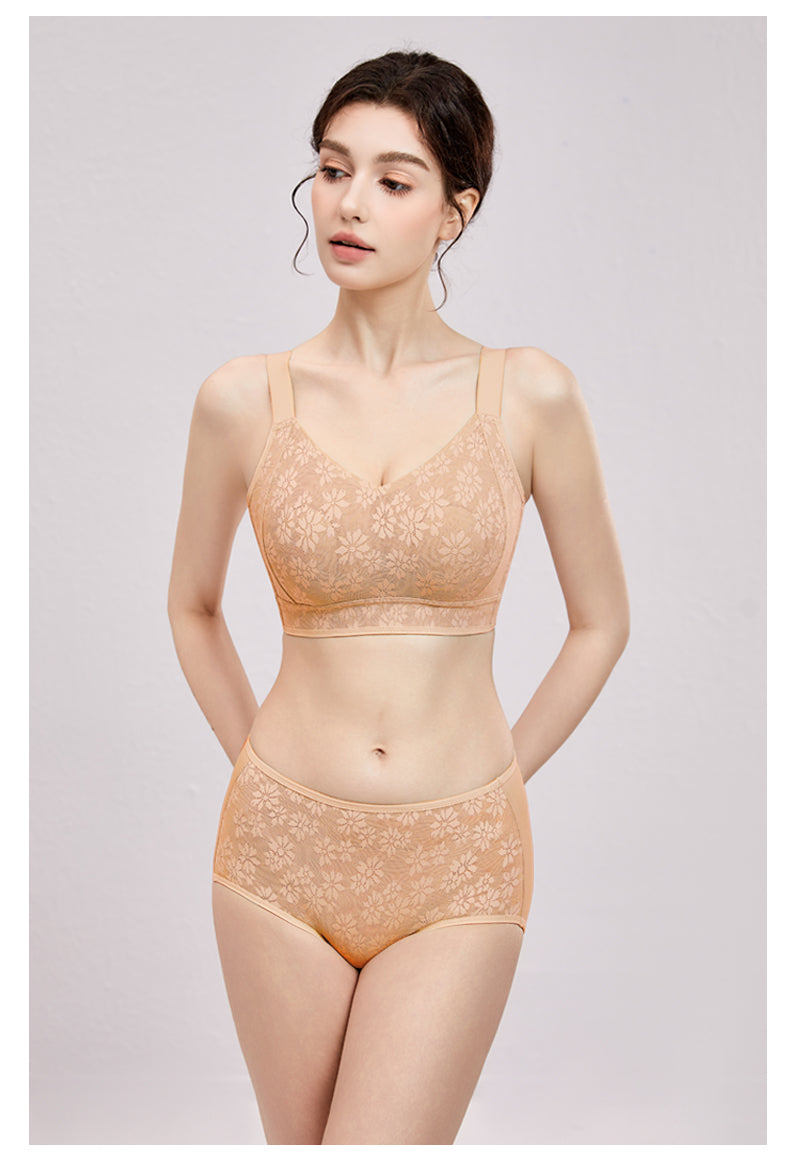 TIRASS ハイウエストショーツ 食い込まない シームレス 補正 深履き 大きいサイズ M〜3XL