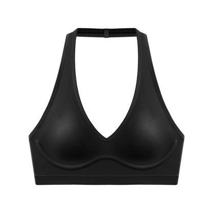 ブラジャー ホルターネック ノンワイヤー 美背 スポーツ おしゃれ TIRASS