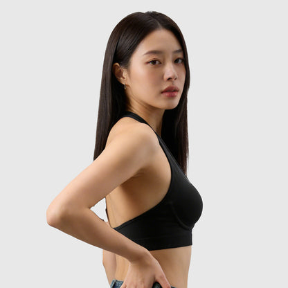 ブラジャー ホルターネック ノンワイヤー 美背 スポーツ おしゃれ TIRASS