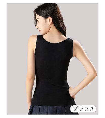 TIRASS カップ付きインナー ノンワイヤー B〜Dカップ 秋冬 M-3XL | 肌色・茶色・黒色