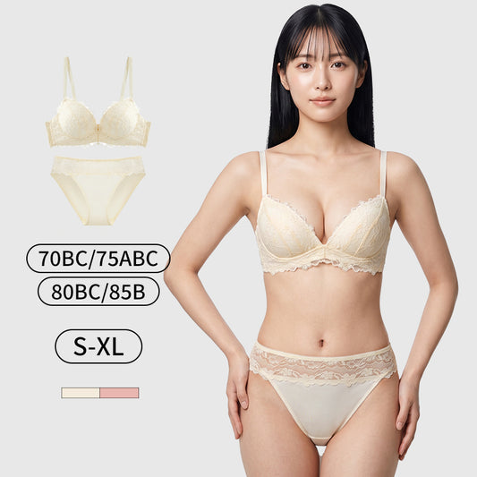 TIRASS ブラジャー ブラショーツセット 上下セット ソフトワイヤー  レディース