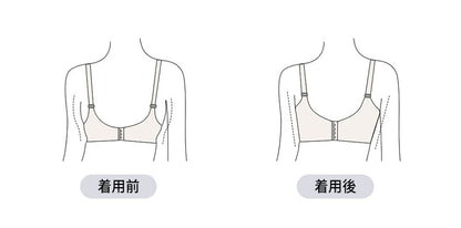 TIRASS 脇高ブラ ノンワイヤーブラジャー レース 補正ブラ 小さく見せる 脇肉カバー 離れ胸・垂れ防止 通気性 B75〜F95