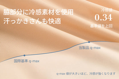 TIRASS 涼感ノンワイヤー盛れブラジャー 小胸谷間盛れ シームレス 寄せ上げ 夏用 B70〜B85