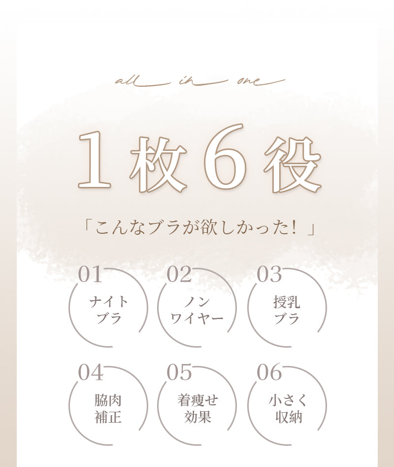 TIRASS ナイトブラ 昼夜兼用｜ノンワイヤー 脇高 レースブラ 授乳ブラ 24時間快適 S～2XL